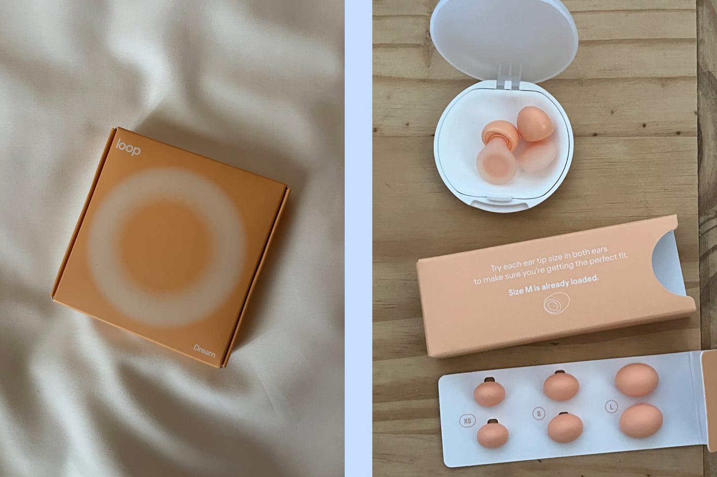Loop Dream earplugs.