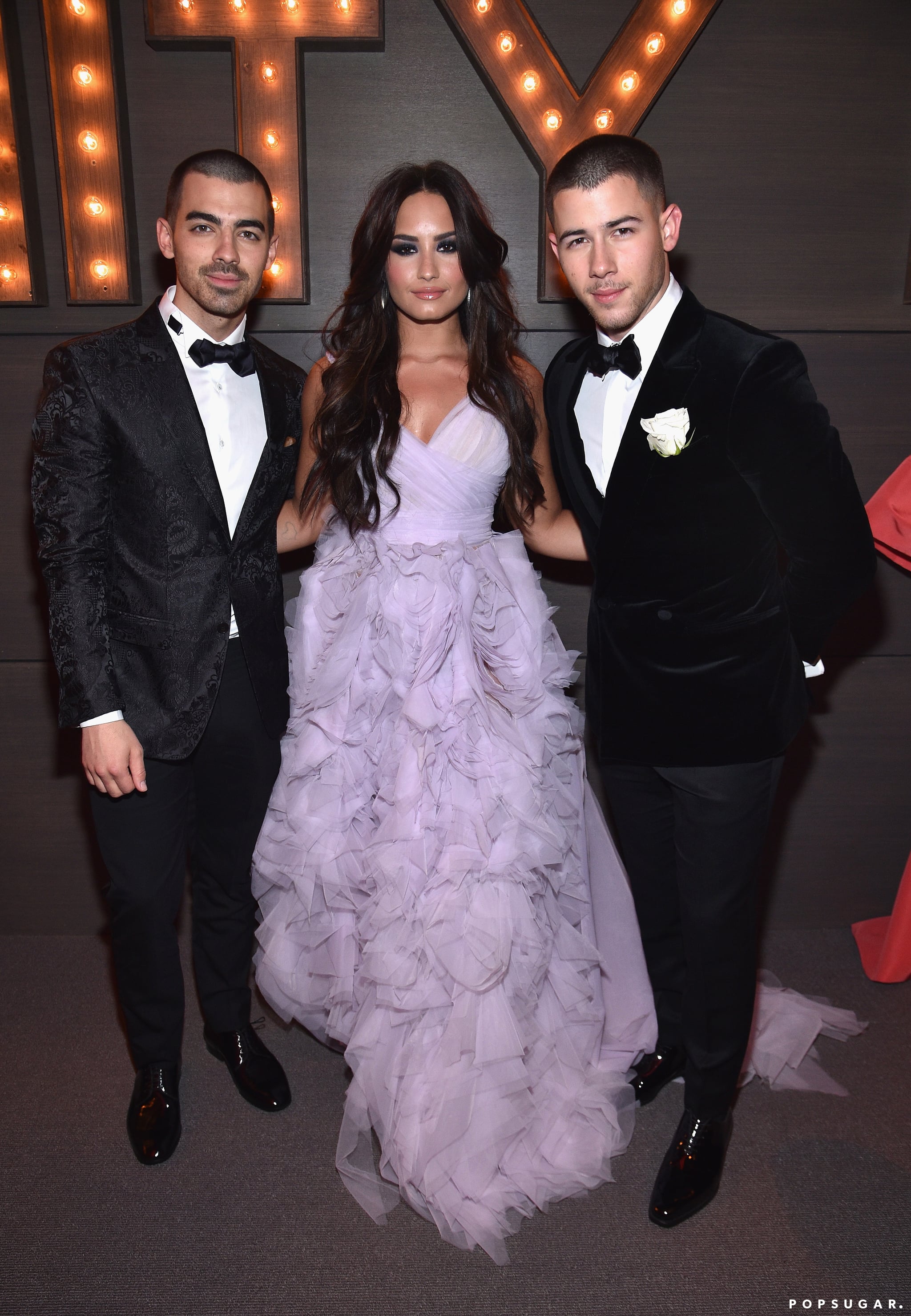 Pictured Joe Jonas Demi Lovato And Nick Jonas Take A Look Inside The Hottest Oscars Afterparties In Town Popsugar Celebrity Photo 6