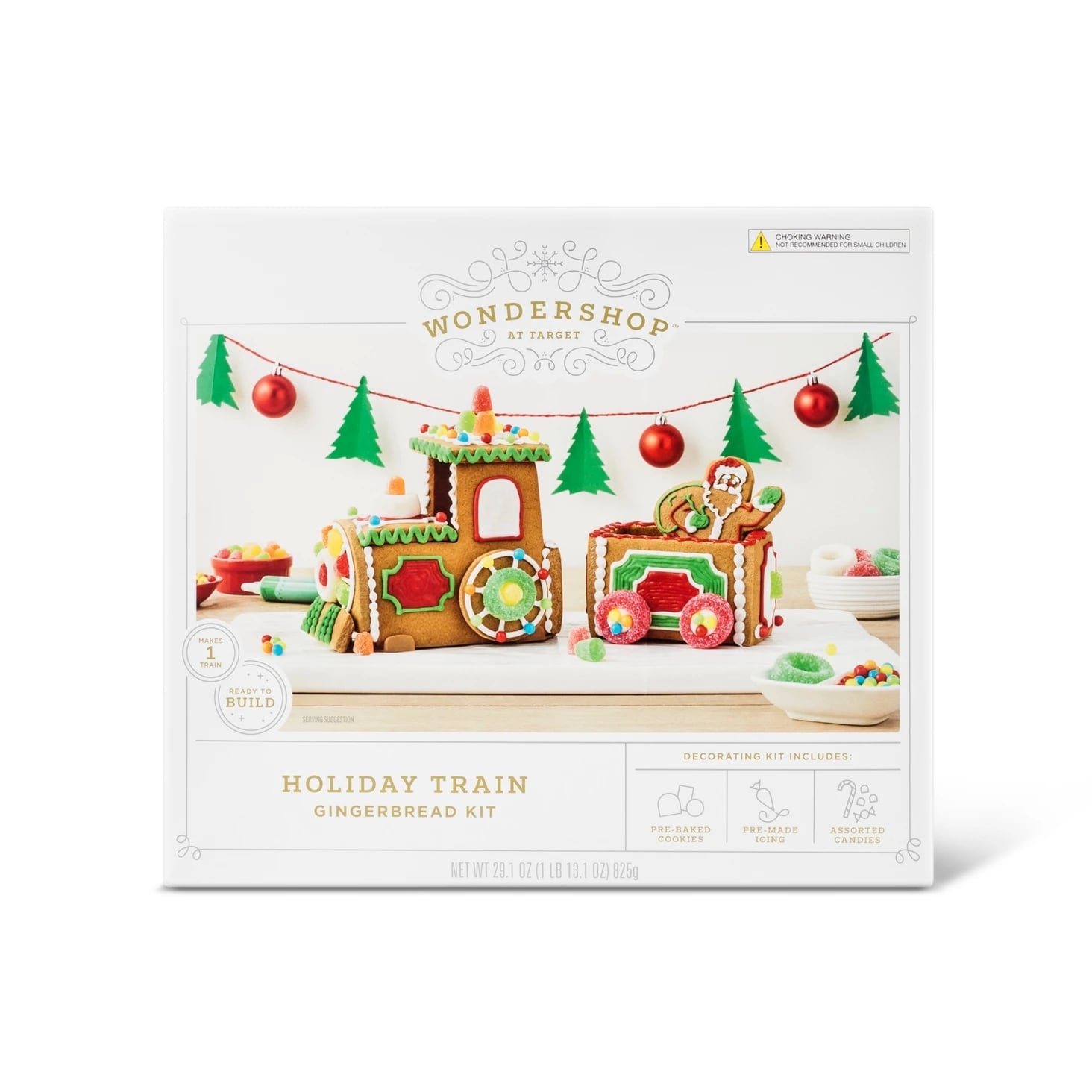 Gingerbread Holiday Train Kit Psst Santa All We Want For
