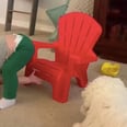This Hilarious Video of a Toddler Trying to Sit in a Chair Is, Well . . . Peak Toddler