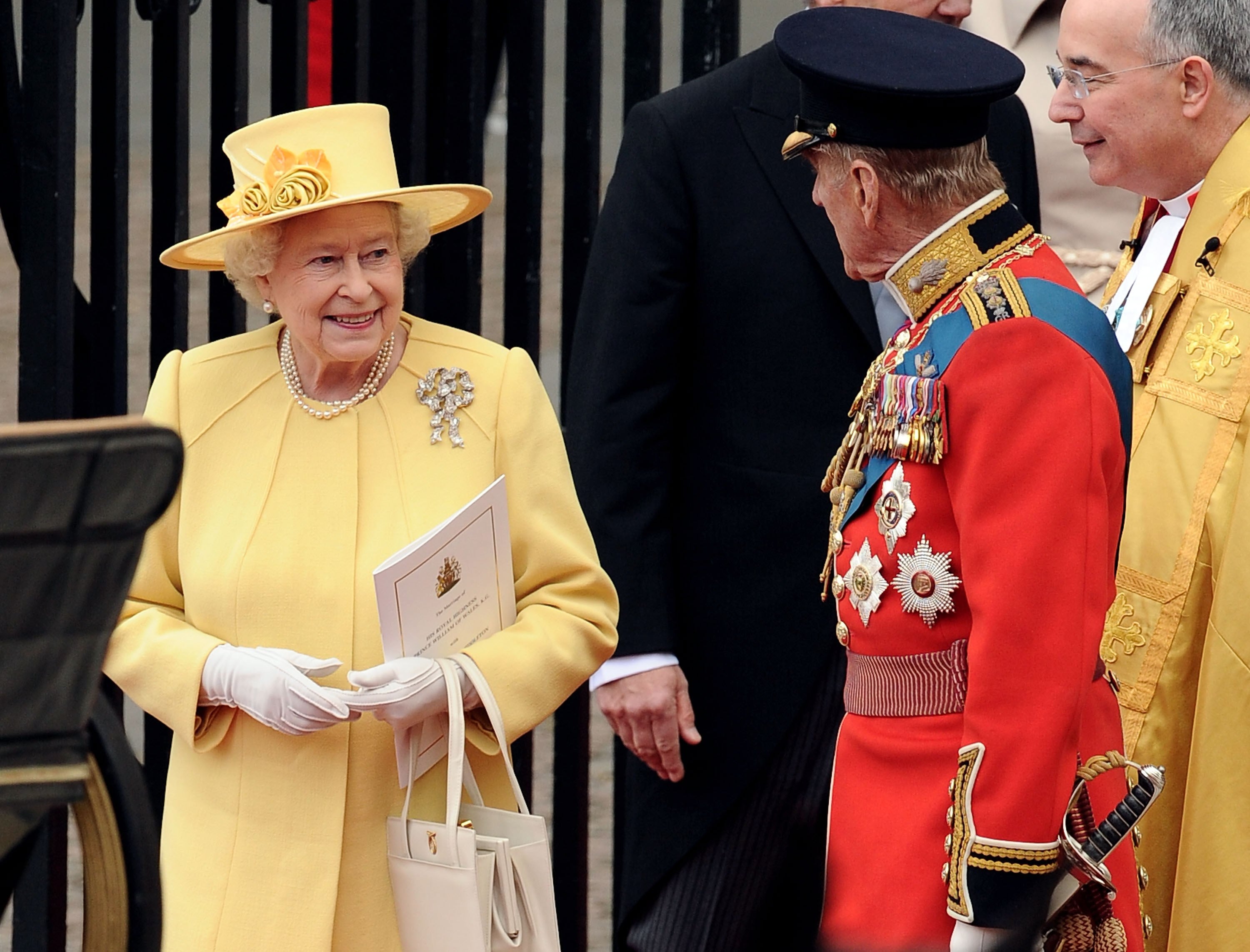 The Queen's bold birthday handbag is the ultimate celebration of