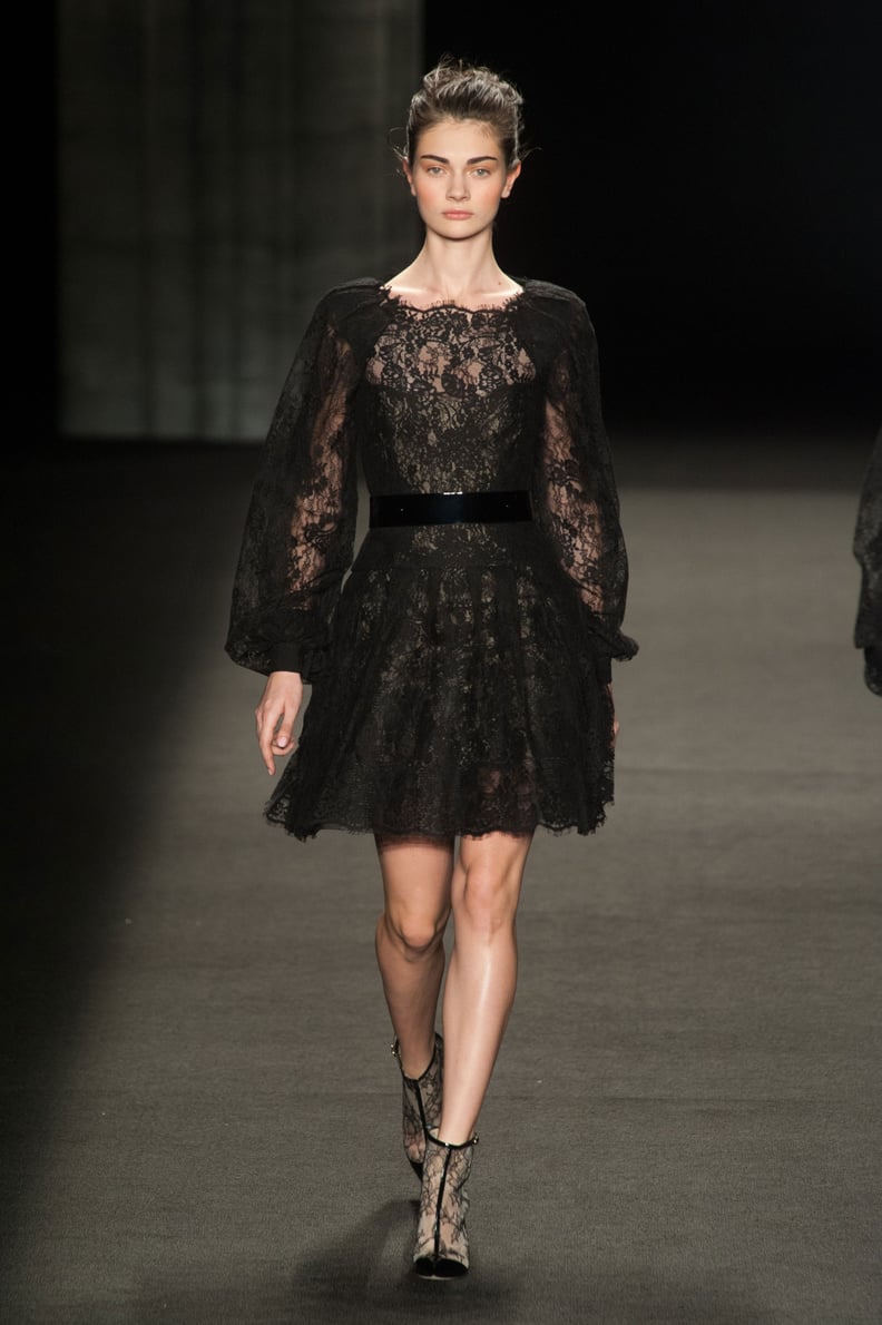 Monique Lhuillier Fall 2014 Runway Show | NY Fashion Week | POPSUGAR ...