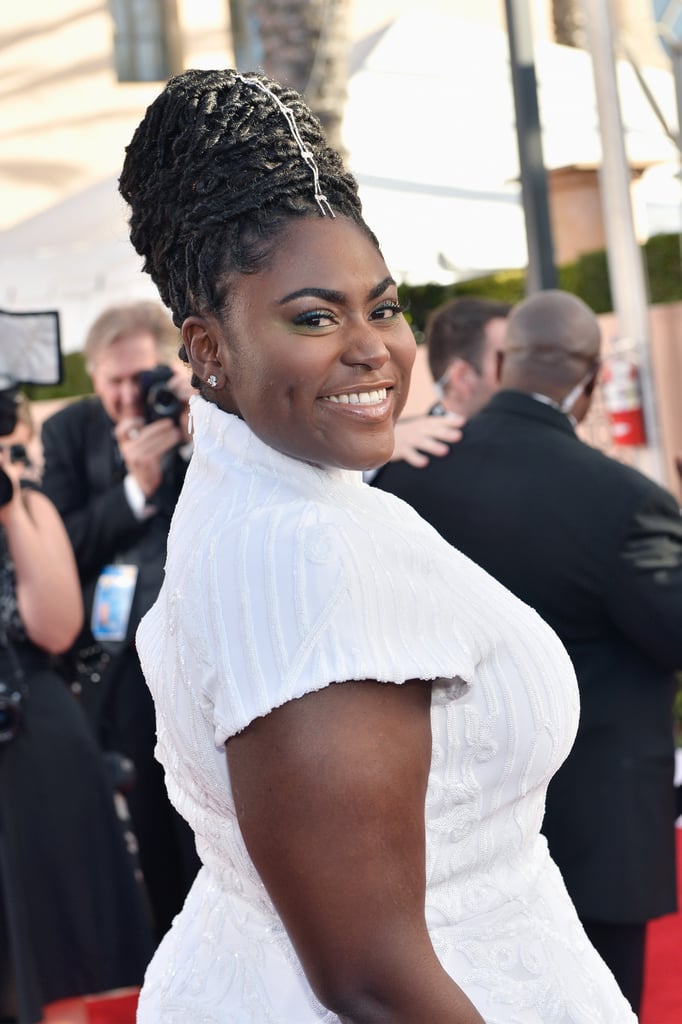 Danielle Brooks Hair and Makeup at the 2017 SAG Awards