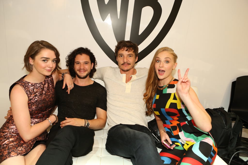 Game of Thrones Stark Family Hanging Out in Real Life Photos