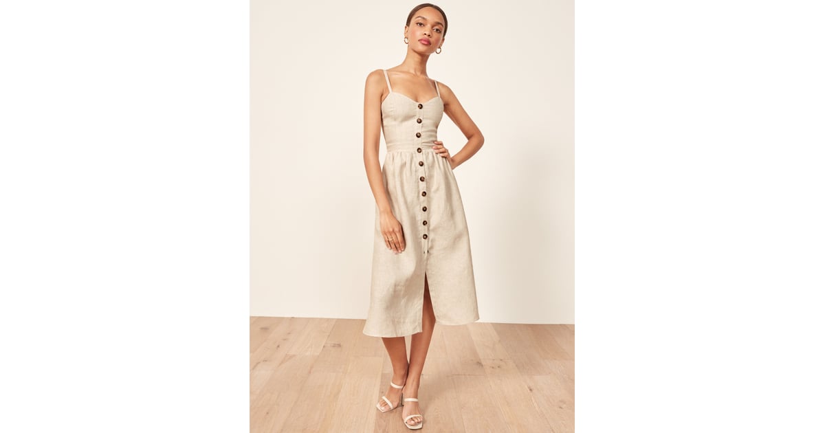 Reformation Thelma Dress Summer Dresses on Sale 2018 POPSUGAR