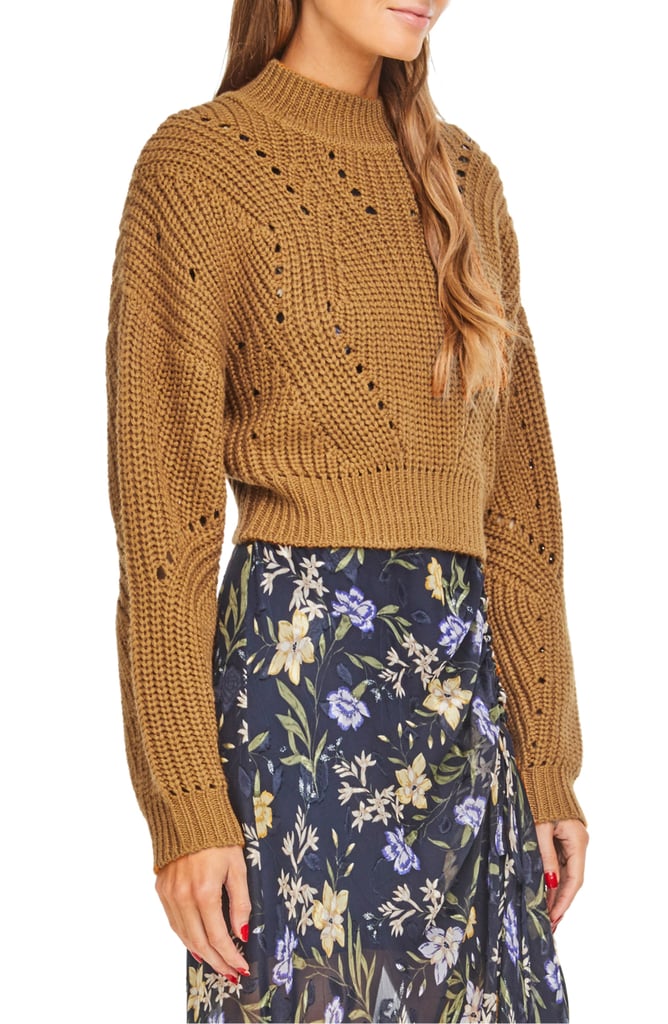 Astr the Label Carly Crop Sweater