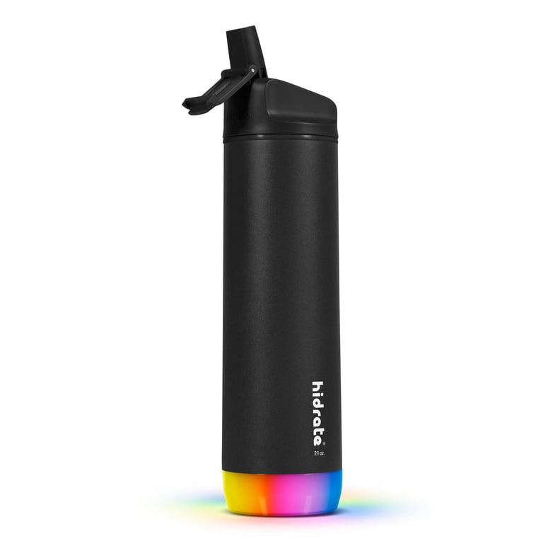 HidrateSpark Steel Smart Water Bottle With Straw Lid