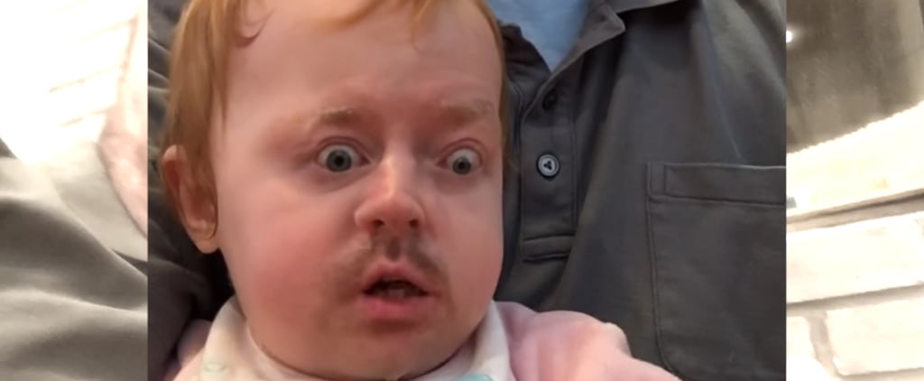 Baby and Dad Hungover Face Swap