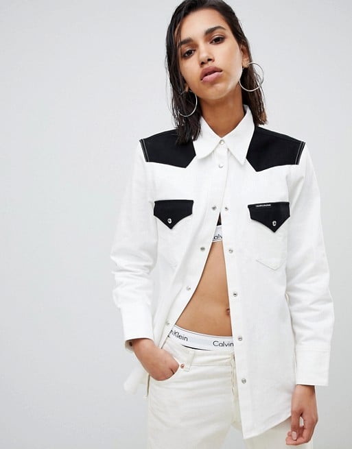 Calvin Klein Jeans Western Colorblock Shirt