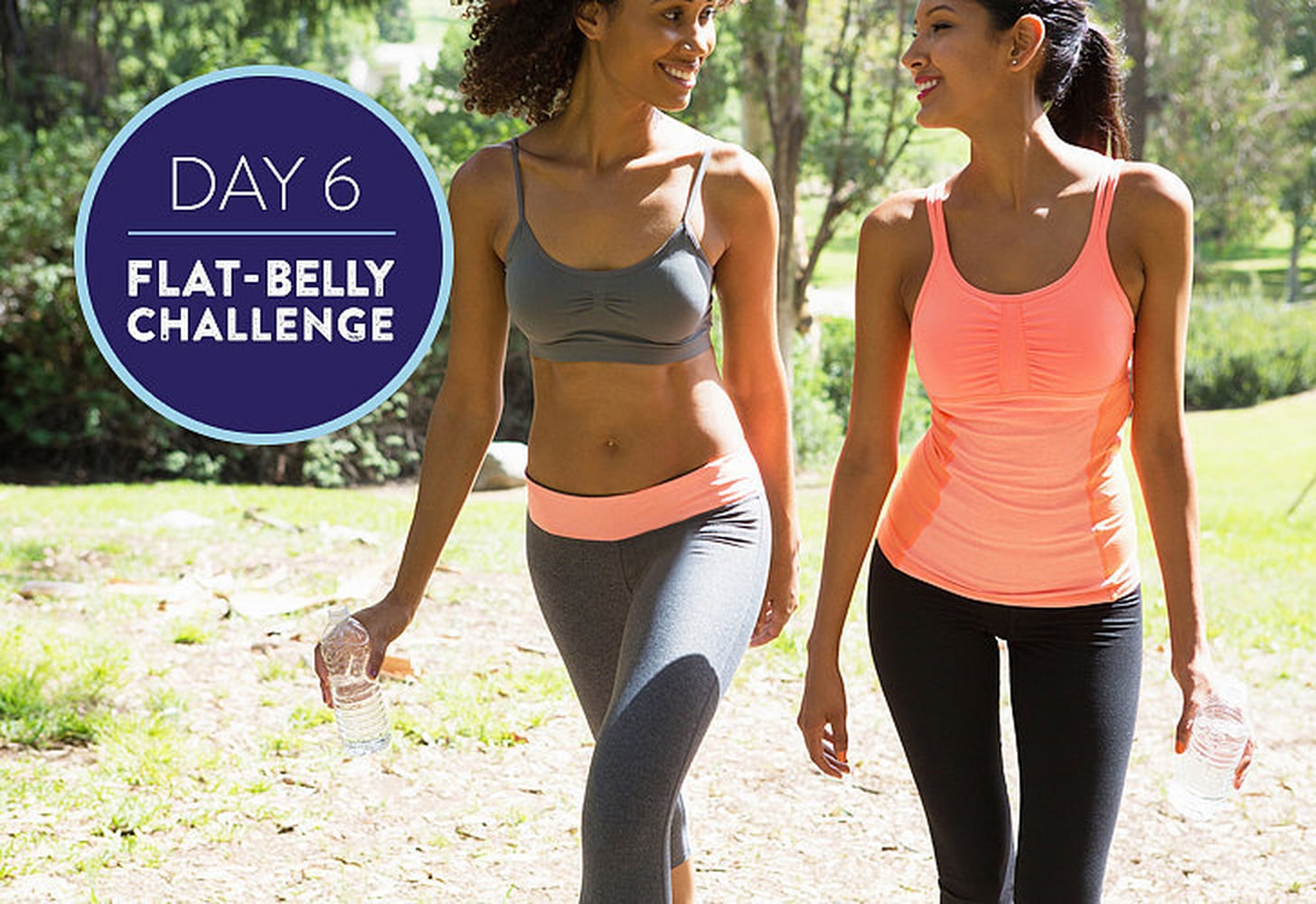 21 Day Flat Belly Challenge POPSUGAR Fitness