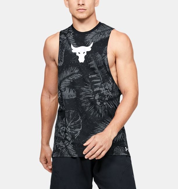 Men's Project Rock Aloha Camo Tank