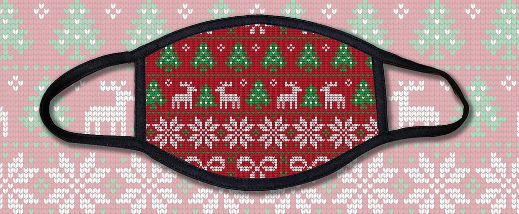 Ugly Christmas Sweater Face Masks