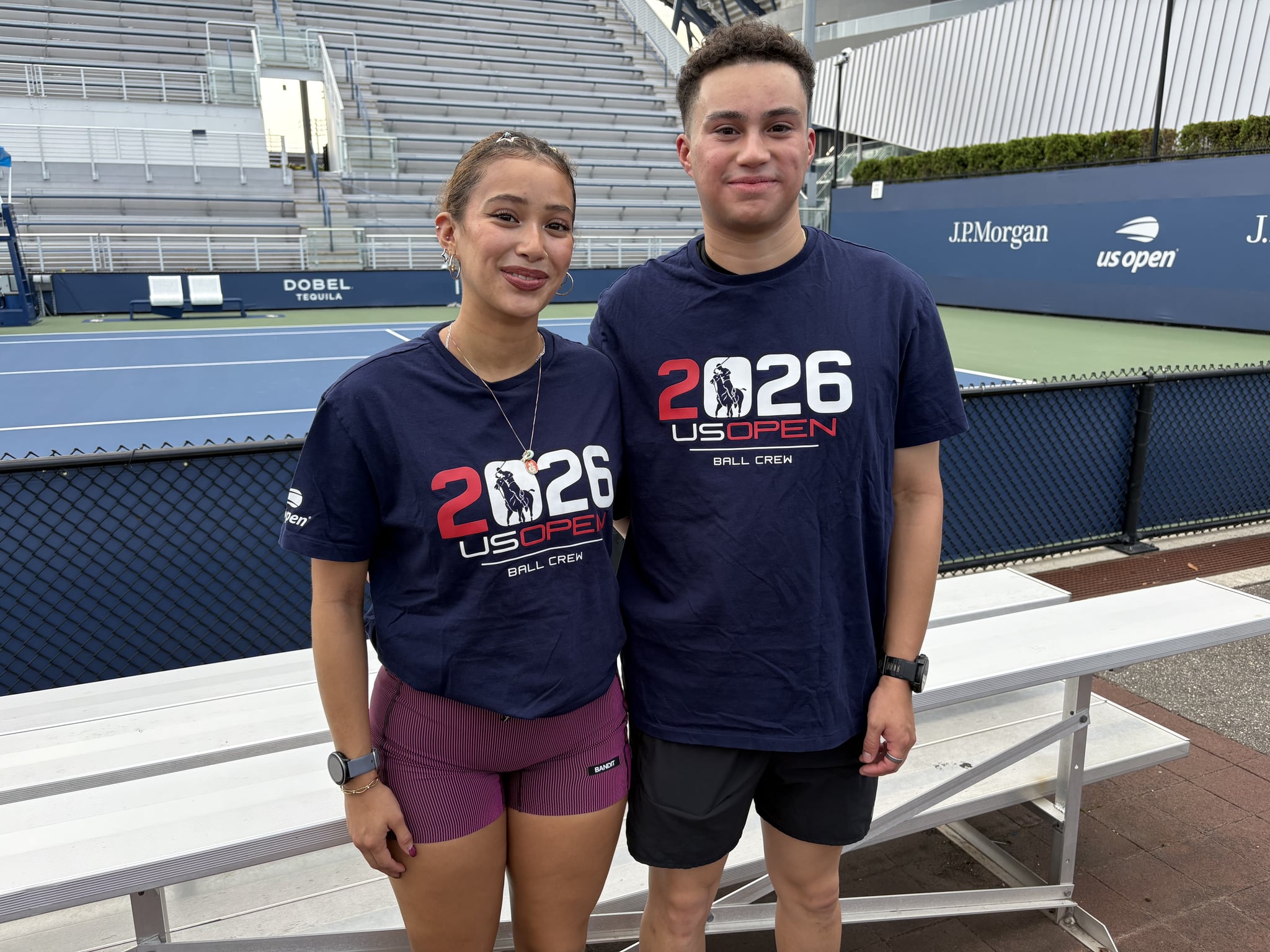 Jaime and Amanda Rivera prepping for the 2026 US Open.