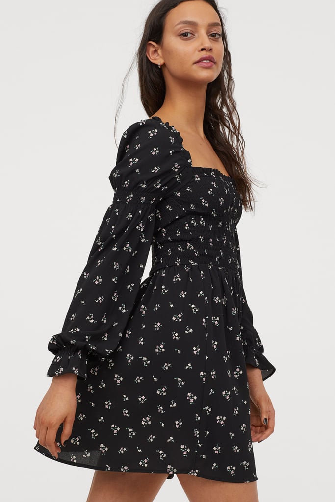 Smock-Detail Dress | Best H&M Dresses Under $50 | POPSUGAR Fashion Photo 3