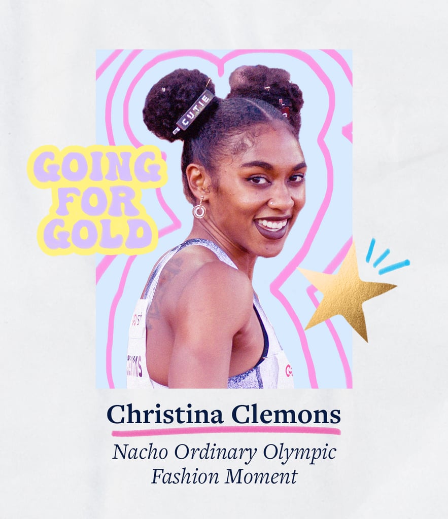 Christina Clemons earned a gold medal in our eyes when she showed up to the Olympic Track Trials wearing a pair of earrings shaped like little bags of Doritos and sent the internet into a frenzy. The Olympics came and went, and here we are still talking about Christina and those earrings. Not to get all 2000s on you, but she really is all that and a bag of chips!