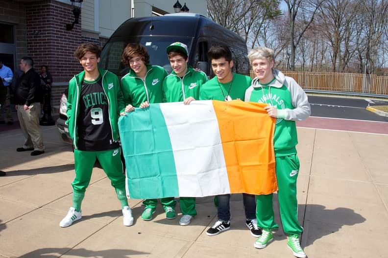 One Direction Logo Green