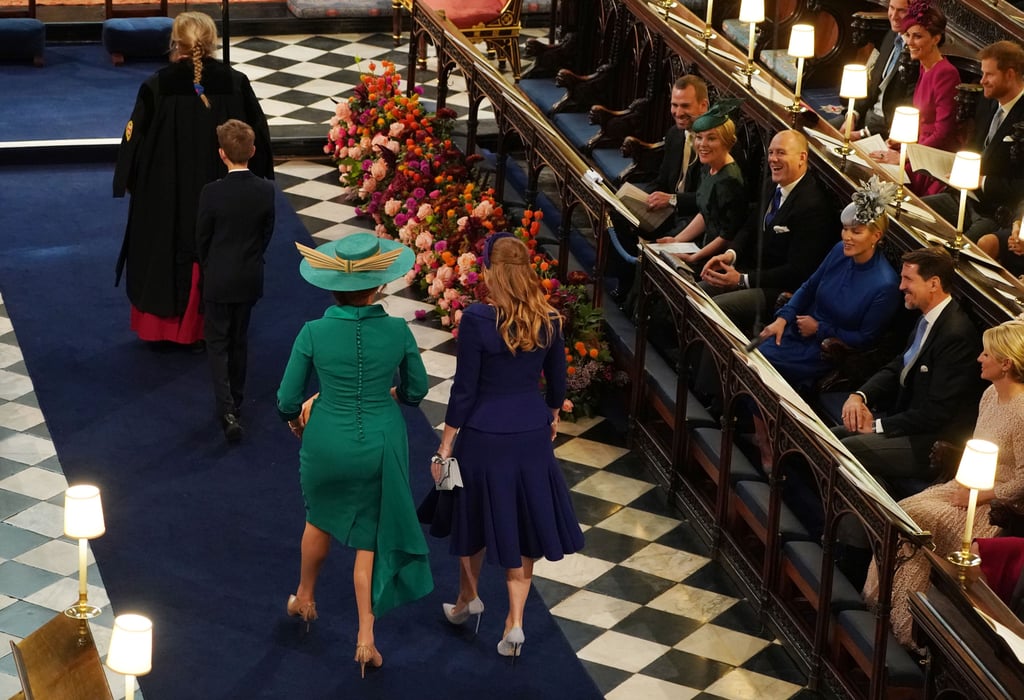 Sarah Ferguson Dress at Princess Eugenie's Wedding 2018