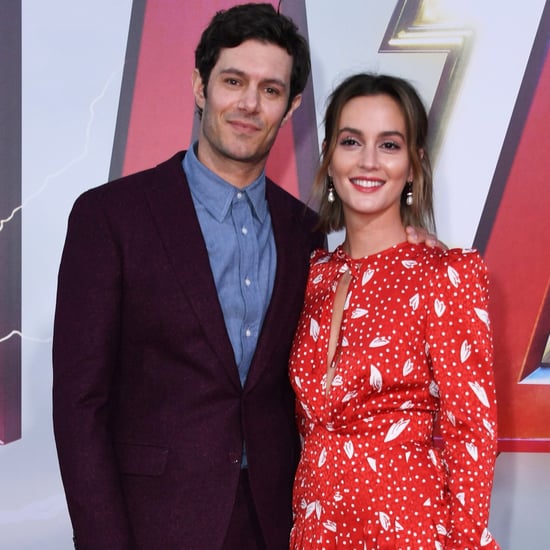 Adam Brody and Leighton Meester at Shazam! Premiere 2019