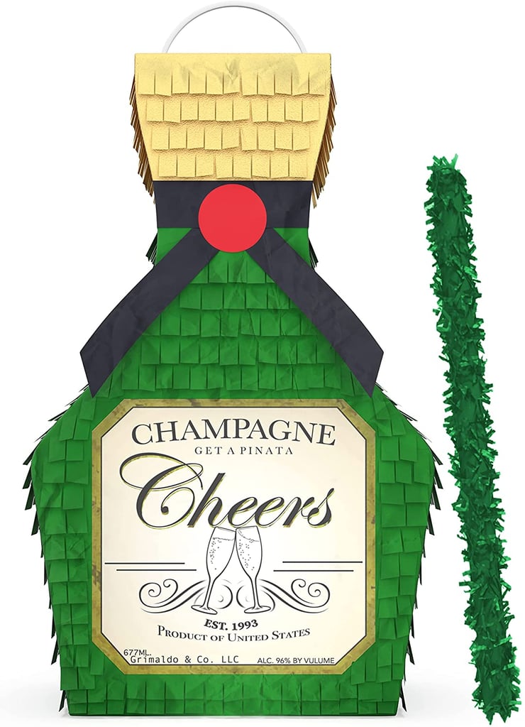 New Year's Eve Piñata: Champagne Bottle Piñata