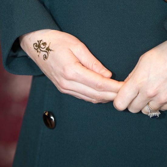 Kate Middleton Gets a Henna Tattoo