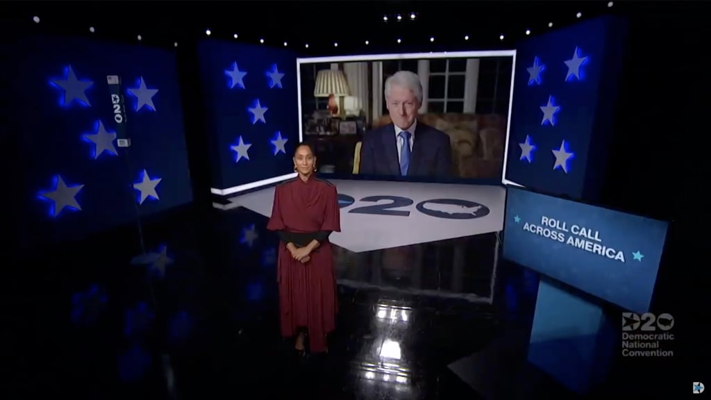 Tracee Ellis Ross's Red Proenza Schouler Dress at the DNC