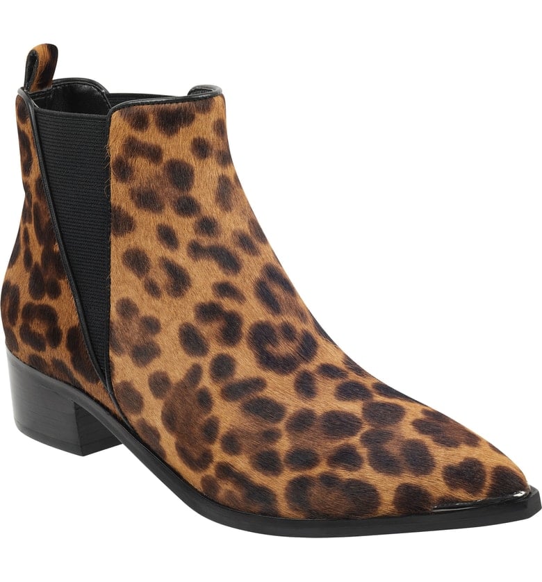 Marc Fisher Leopard Chelsea Boots