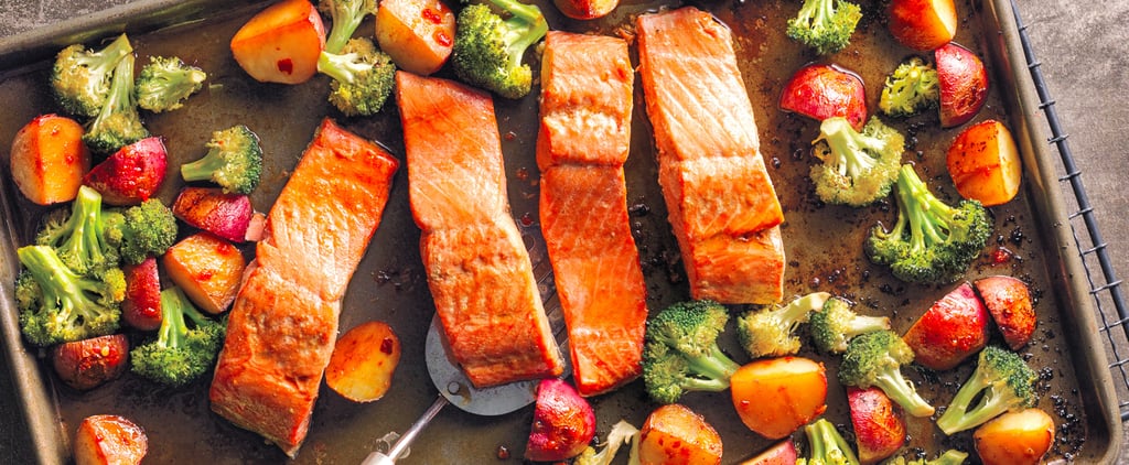 Asian Salmon Sheet-Pan Dinner Recipe