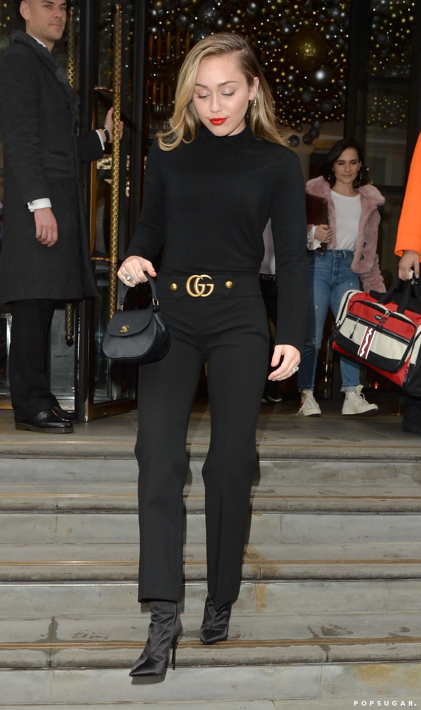 all black gucci outfit