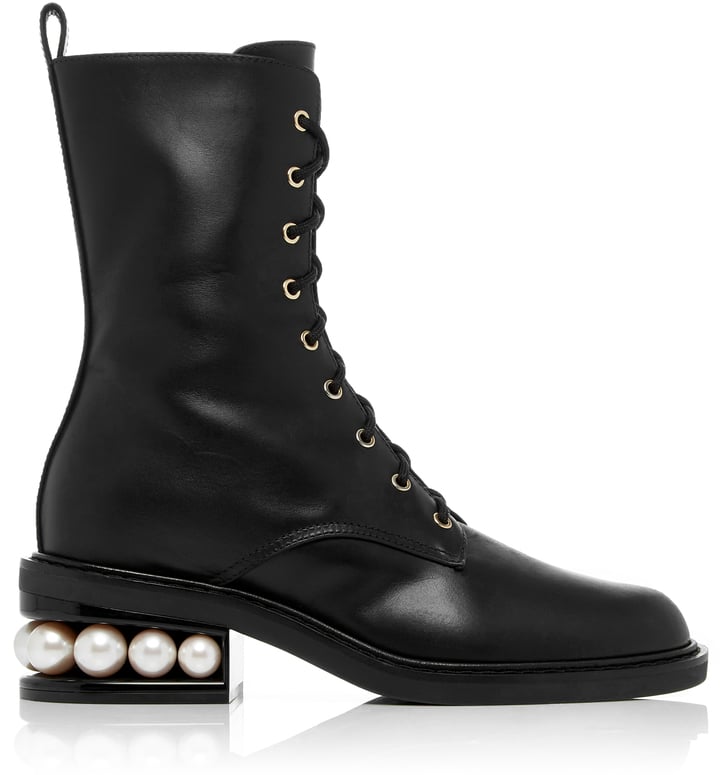 Nicholas Kirkwood Casati Pearl Combat Boots