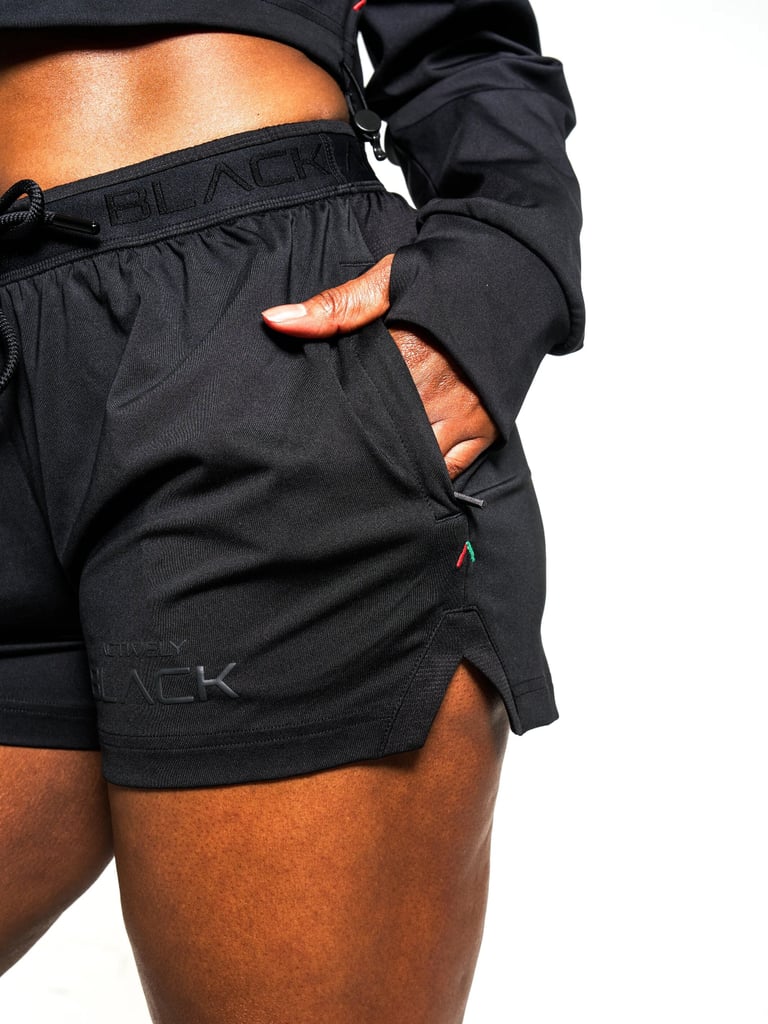Actively Black Training Shorts