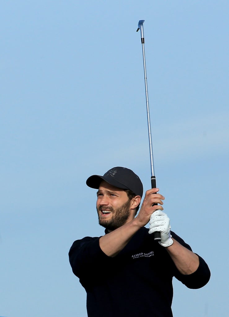 Jamie Dornan Golfing Pictures