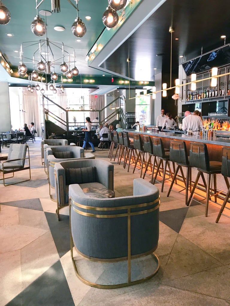Here's a peek at the hotel's Southern-with-a-twist seafood restaurant Marsh House that serves breakfast, lunch, and dinner in addition to brunch on the weekends.