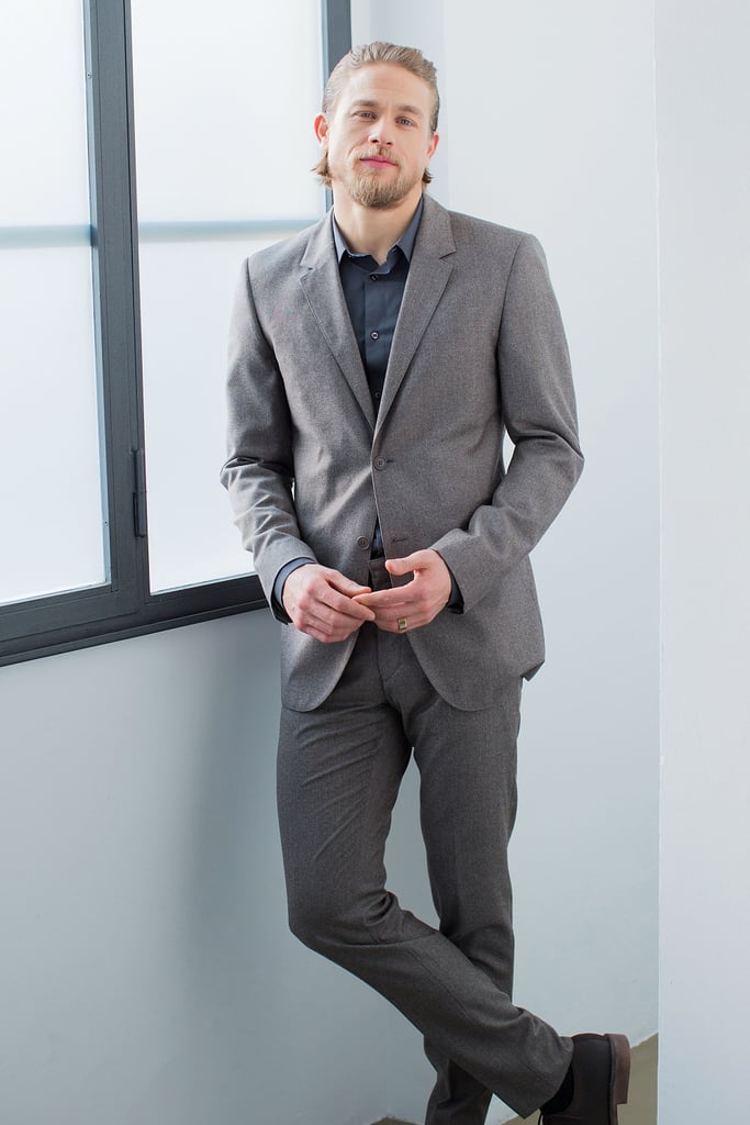 Hottest Model Moment in a Suit
