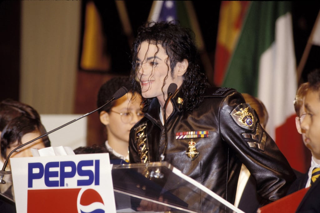 Michael was a longtime spokesman for Pepsi, starring in many commercials through the years. Michael was a longtime spokesman for Pepsi, starring in many commercials through the years.