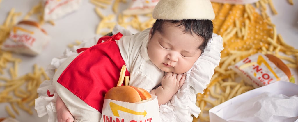This In-N-Out Burger Newborn Shoot Will Have You Craving Fries in 3, 2, 1 . . .