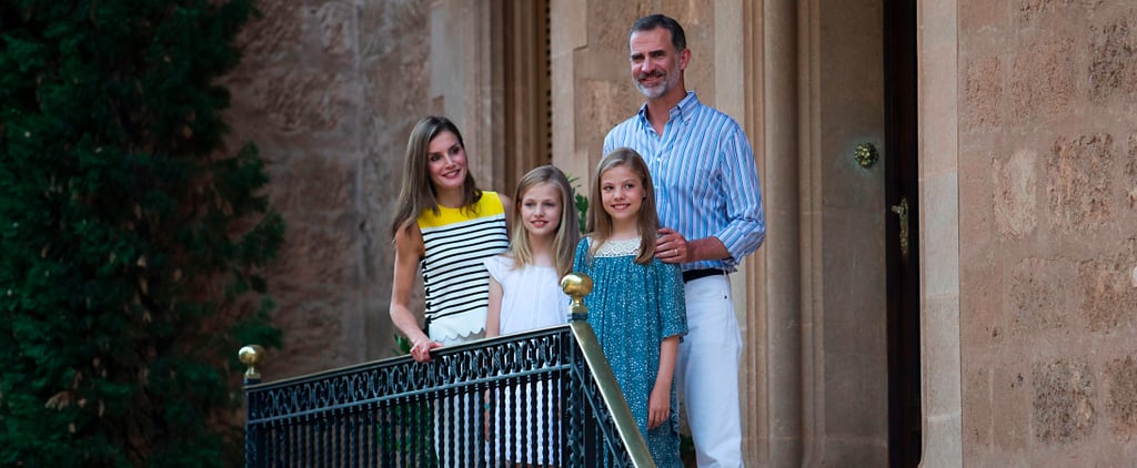 Queen Letizia Summer 2017 Portrait Shirt