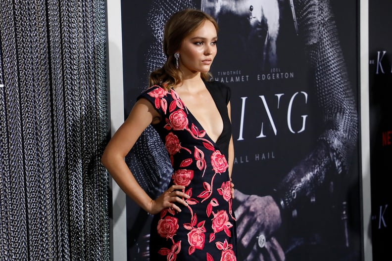 Lily-Rose Depp's Dress at The King Premiere