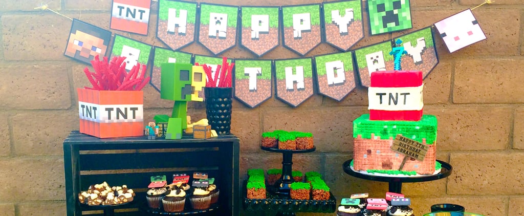 Minecraft Birthday Party Idea