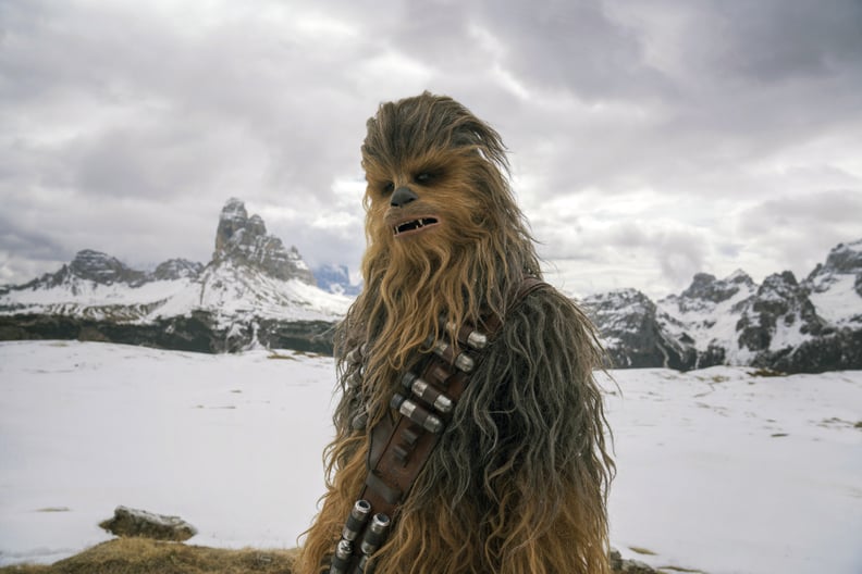 SOLO: A STAR WARS STORY, Joonas Suotamo as Chewbacca, 2018. ph: Jonathan Olley / Lucasfilm/  Walt Disney Studios Motion Pictures /Courtesy Everett Collection