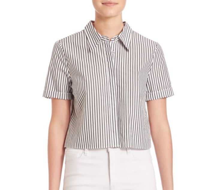 Kendall + Kylie St. Tropez Open Back Blouse ($88)