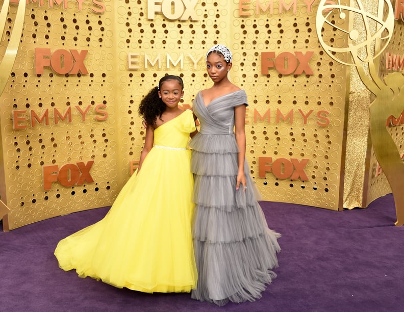 Faithe Herman and Eris Baker at the 2019 Emmys