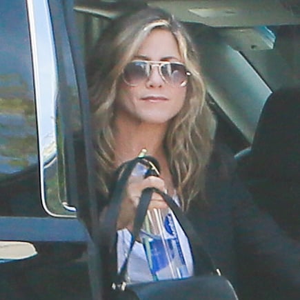 Jennifer Aniston Goes to the Hair Salon 2014 | Pictures
