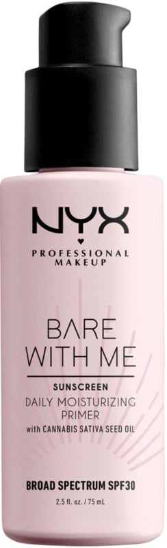 NYX Professional Makeup Bare With Me Cannabis Sativa Daily Moisturising Primer SPF 30