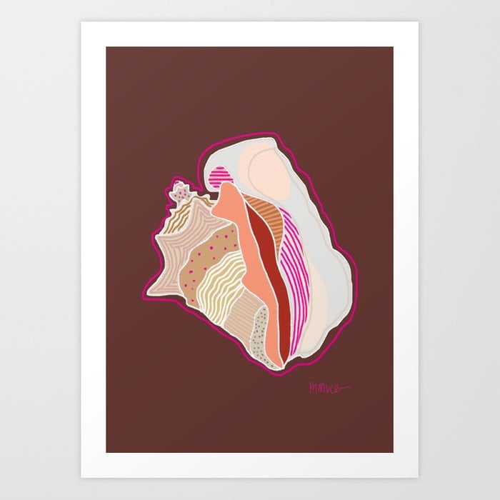 "Shell Study I" Art Print by Mafalda Vasconcelos