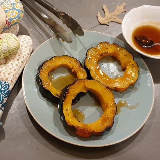 Roasted Acorn Squash With Maple Syrup Recipe