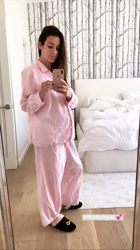 See Lea Michele's Beautiful Pregnancy Pictures