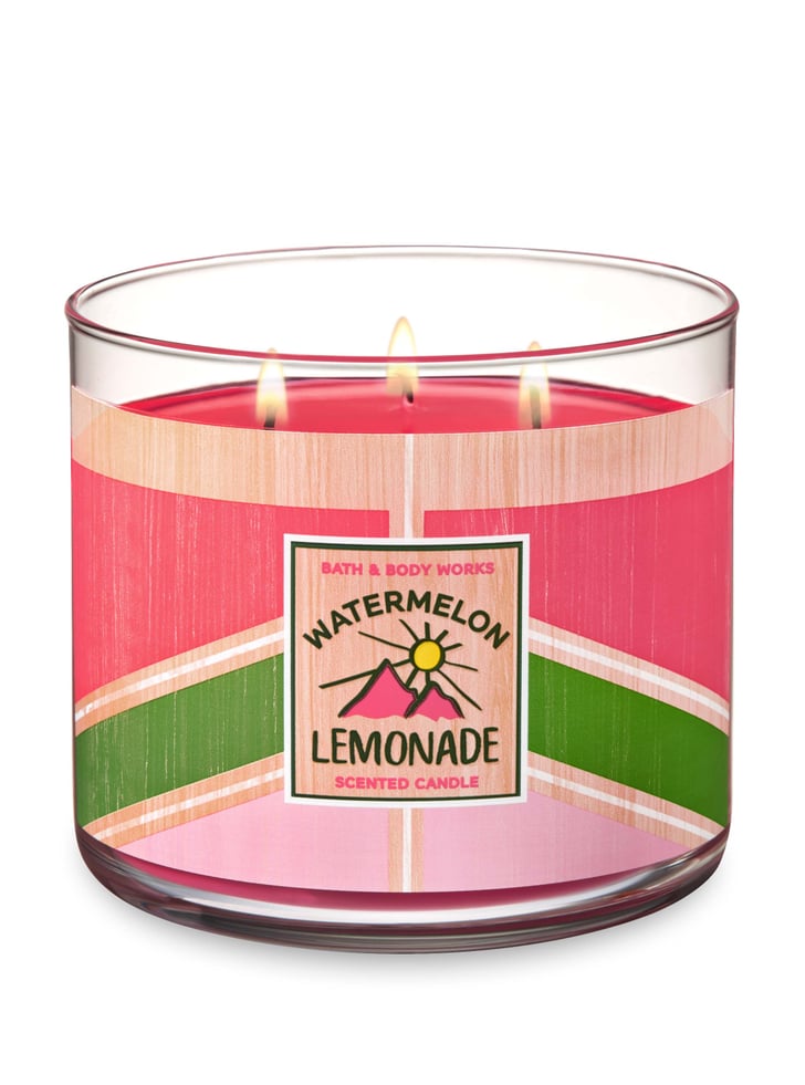 Watermelon Lemonade 3Wick Candle Bath and Body Works Summer 2018