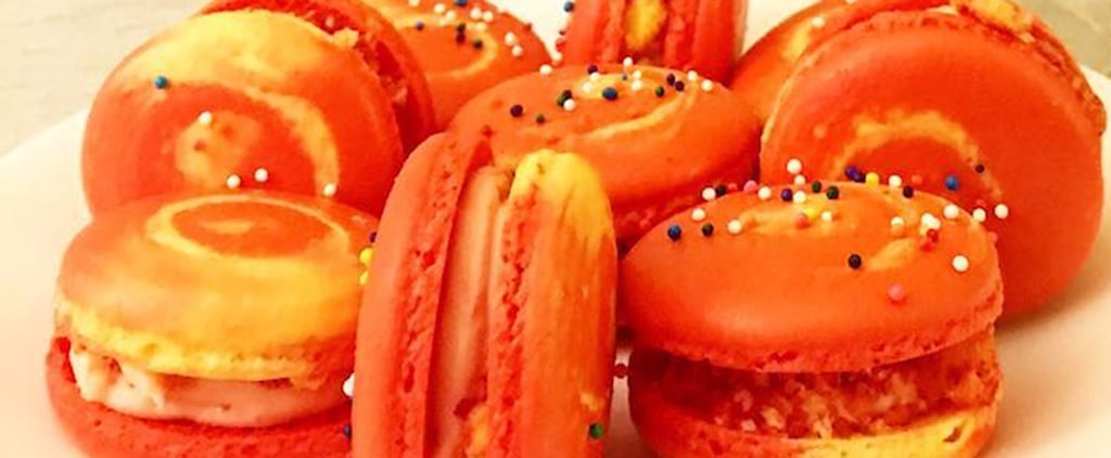 Flamin' Hot Cheetos Limon Macarons