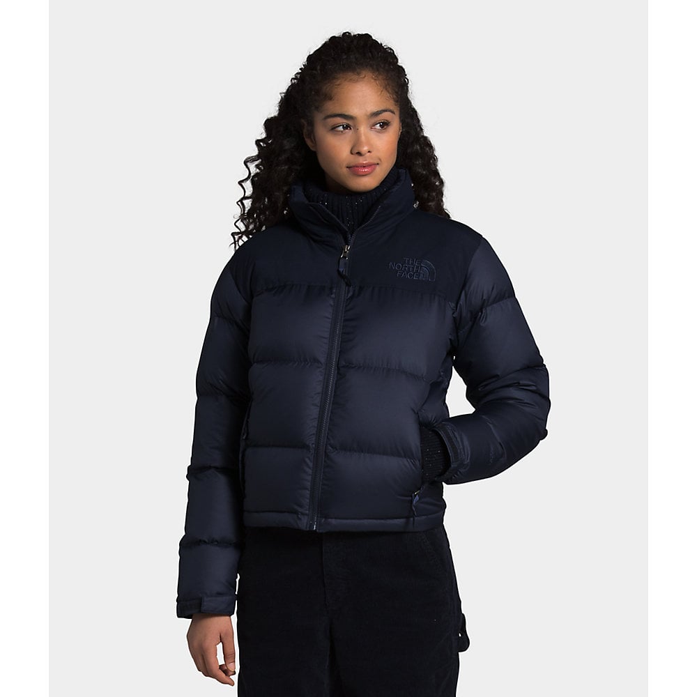 north face short puffer jacket