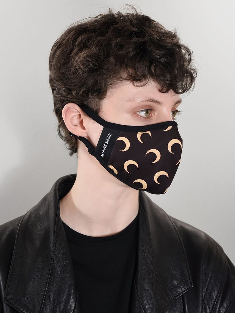 Marine Serre Moon-Print Face Mask